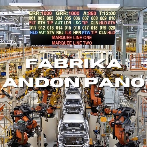 Fabrika Andon Bilgi Panosu